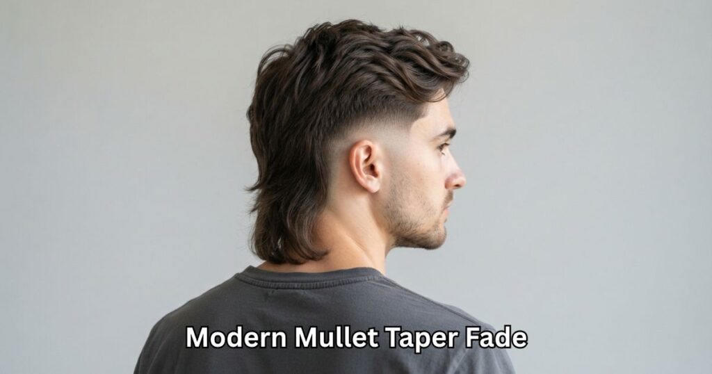 Modern Mullet Taper Fade