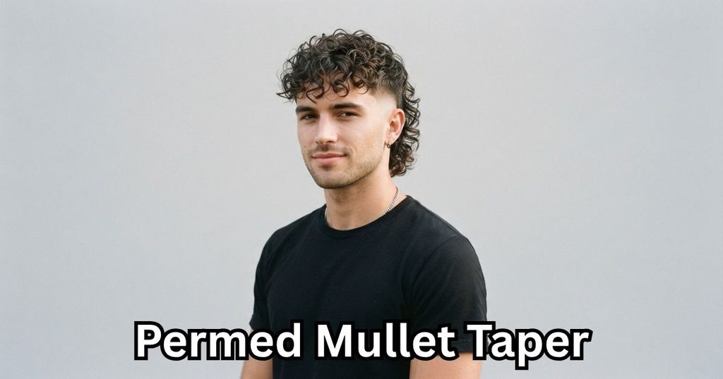 Permed Mullet Taper