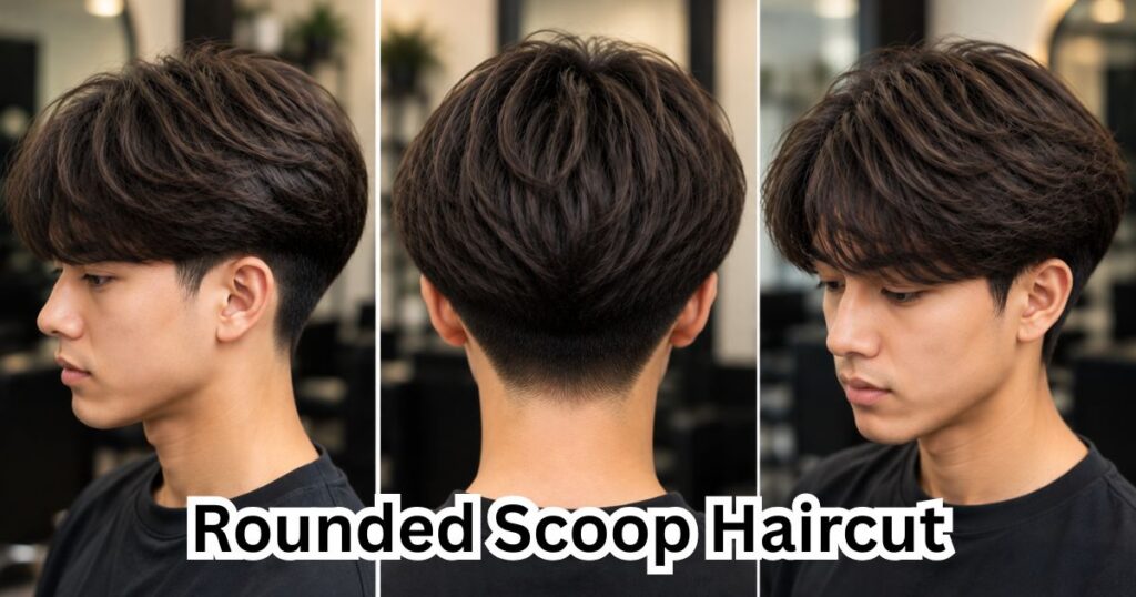 Rounded Scoop Haircut