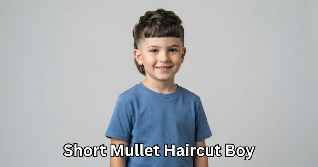 Short Mullet Haircut Boy