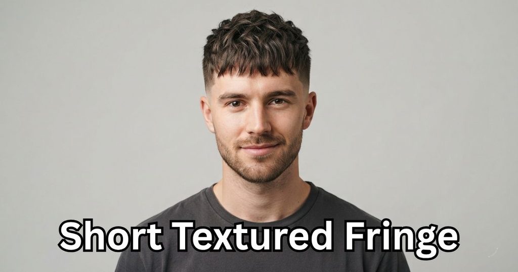 Short Textured Fringe