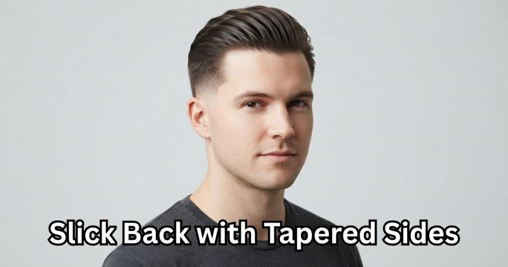 Slick Back with Tapered Sides