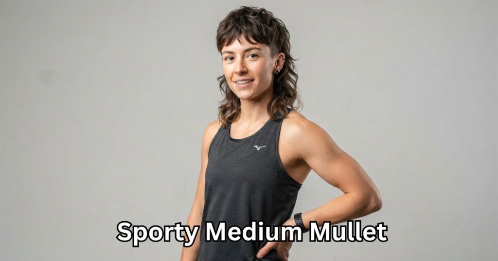 Sporty Medium Mullet