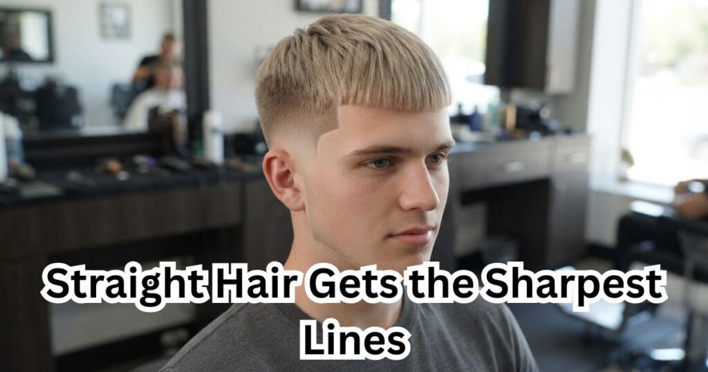 Straight Hair Gets the Sharpest Lines