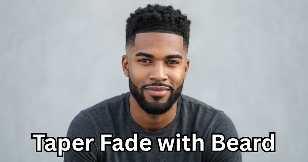 Taper Fade with Beard