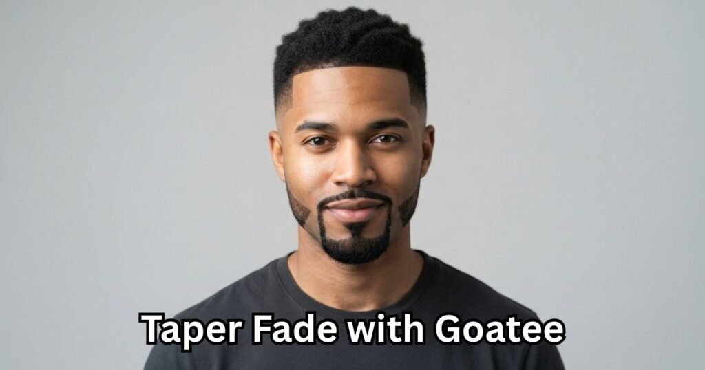Taper Fade with Goatee
