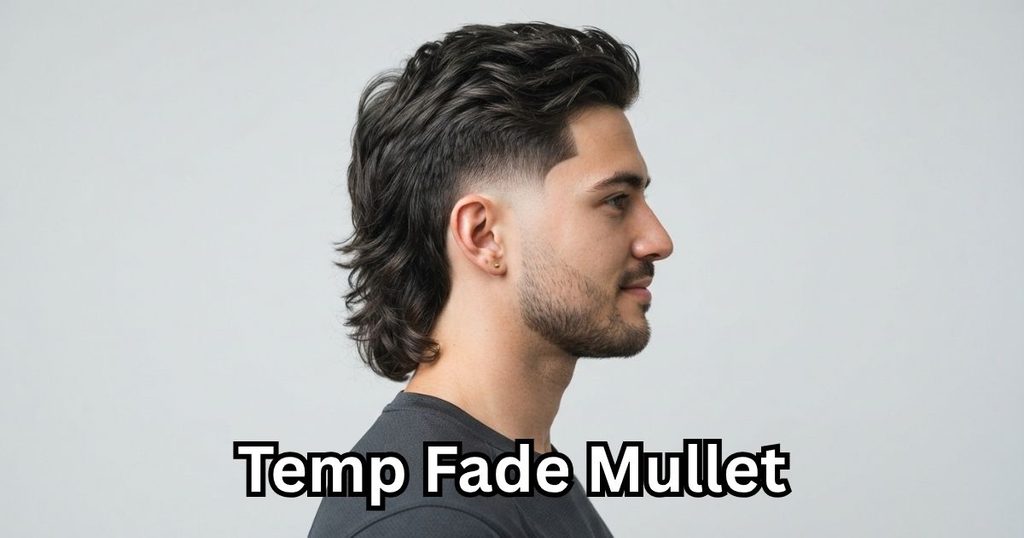 Temp Fade Mullet