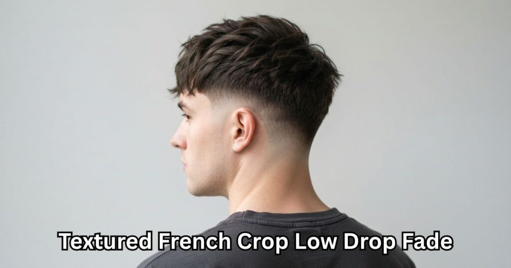 Textured French Crop Low Drop Fade 2026