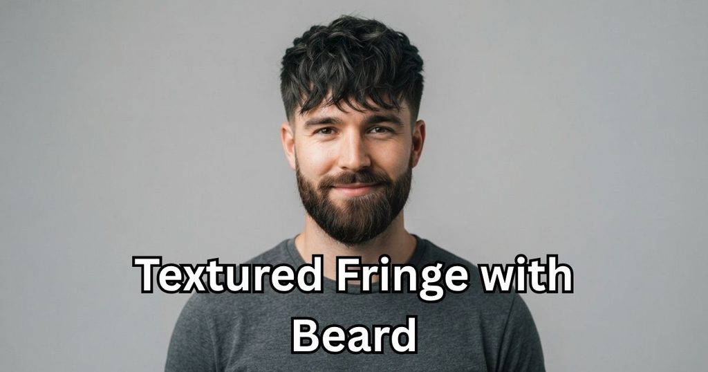 Textured Fringe with Beard