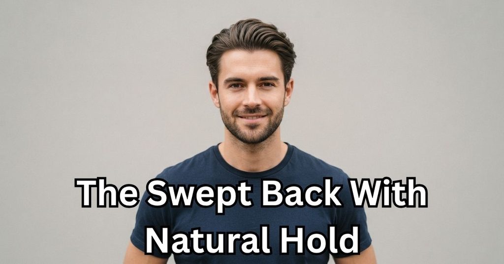 The Swept Back With Natural Hold