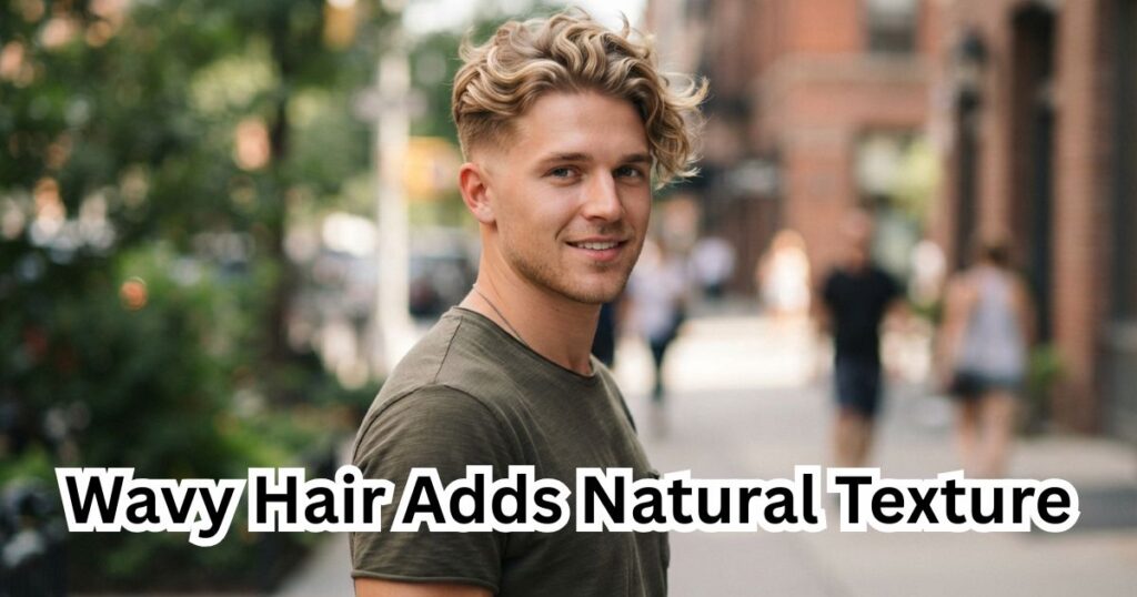 Wavy Hair Adds Natural Texture