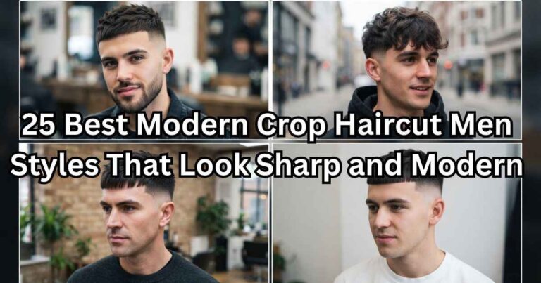 25 Best Modern Crop Haircut Men Styles That Look Sharp and Modern 
