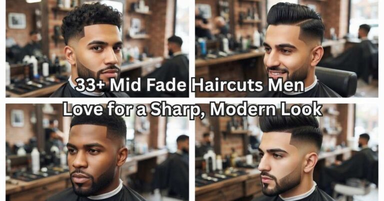 33+ Mid Fade Haircuts Men Love for a Sharp, Modern Look