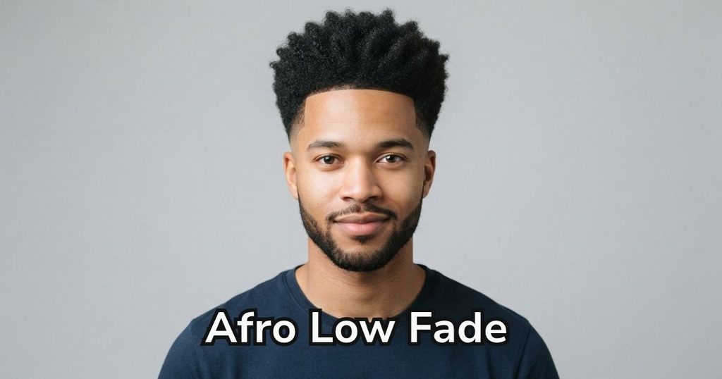 Afro Low Fade