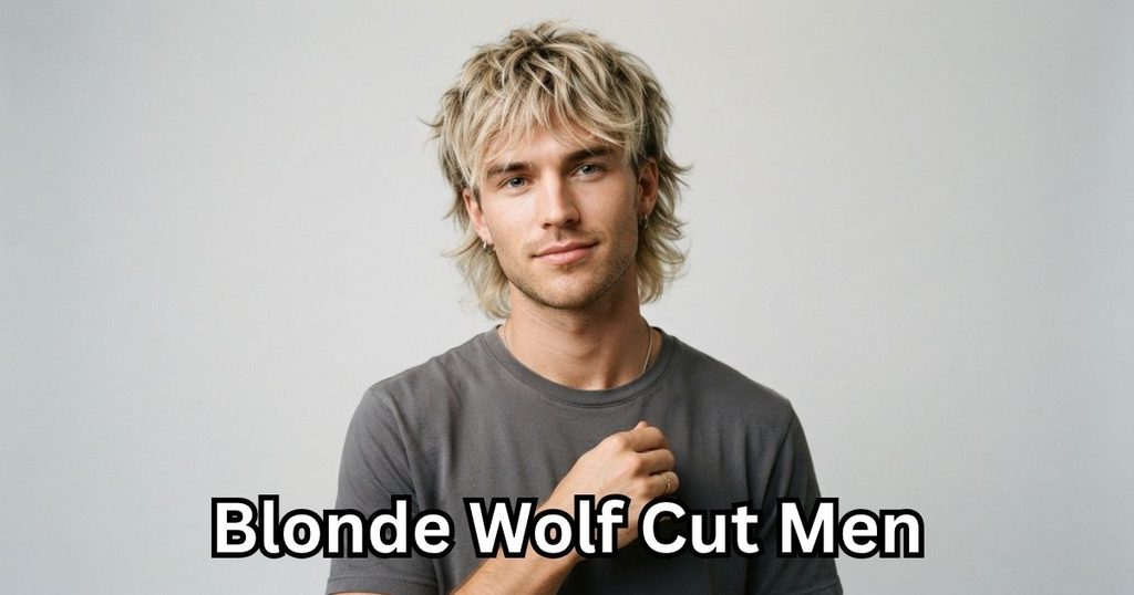 Blonde Wolf Cut Men