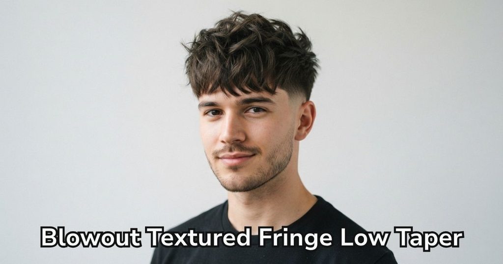Blowout Textured Fringe Low Taper