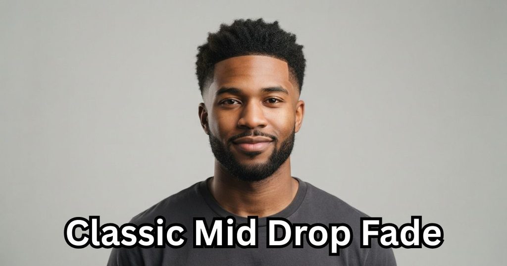 Classic Mid Drop Fade