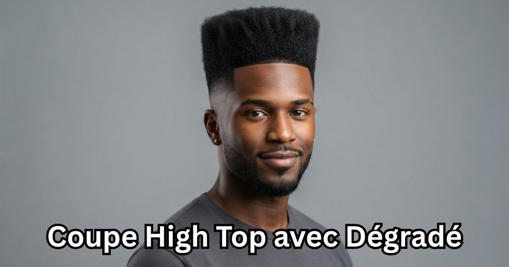 Coupe High Top avec Dégradé