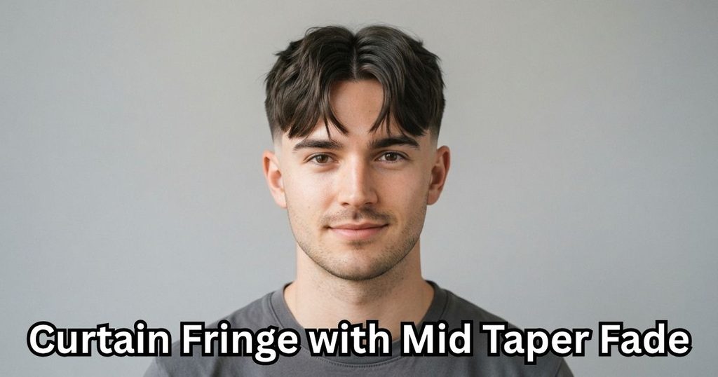 Curtain Fringe with Mid Taper Fade