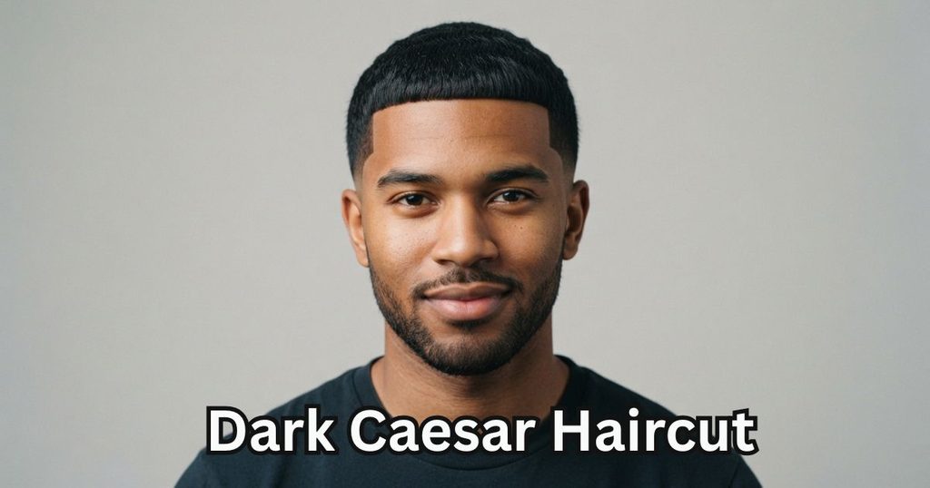 Dark Caesar Haircut Explained