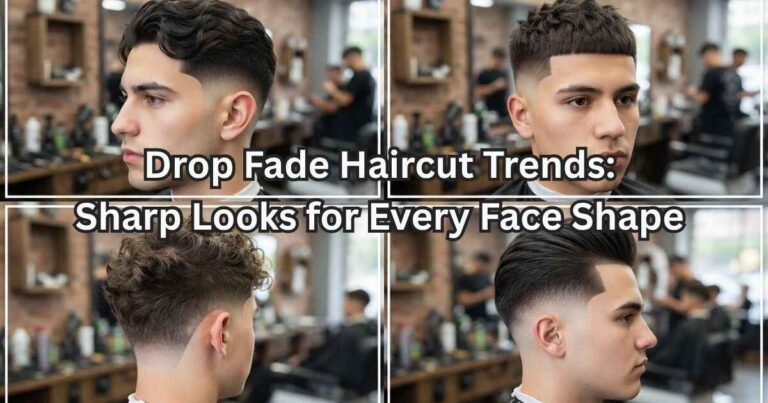 Drop Fade Haircut Trends: Sharp Looks for Every Face Shape 