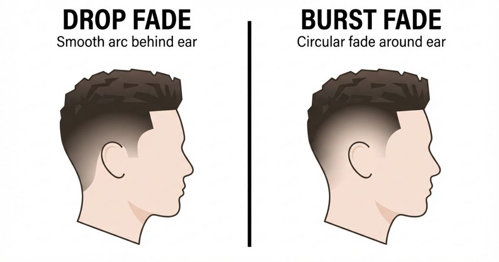 Drop Fade vs. Burst Fade