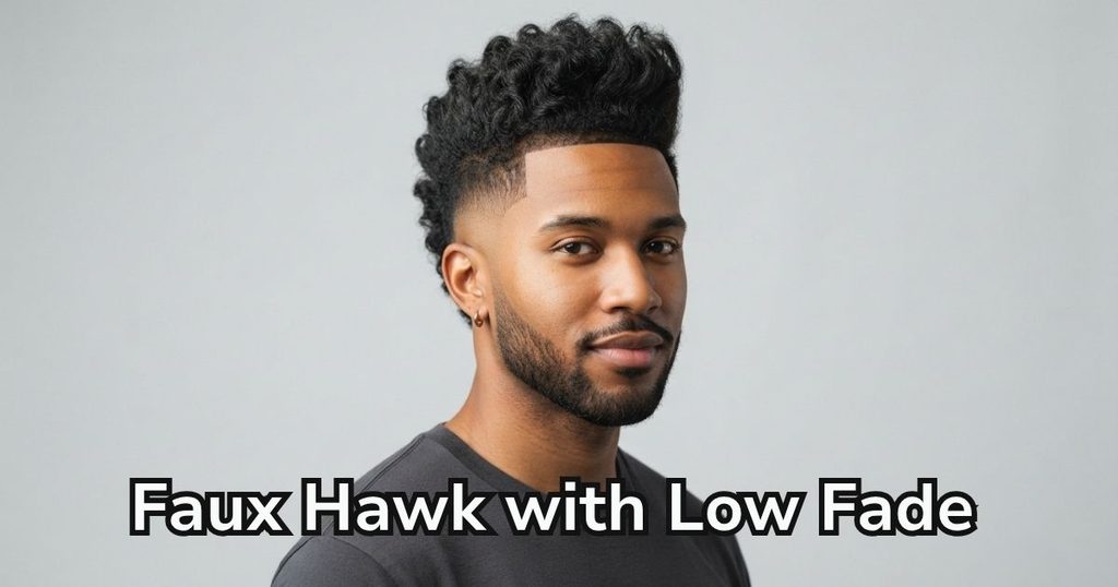 Faux Hawk with Low Fade