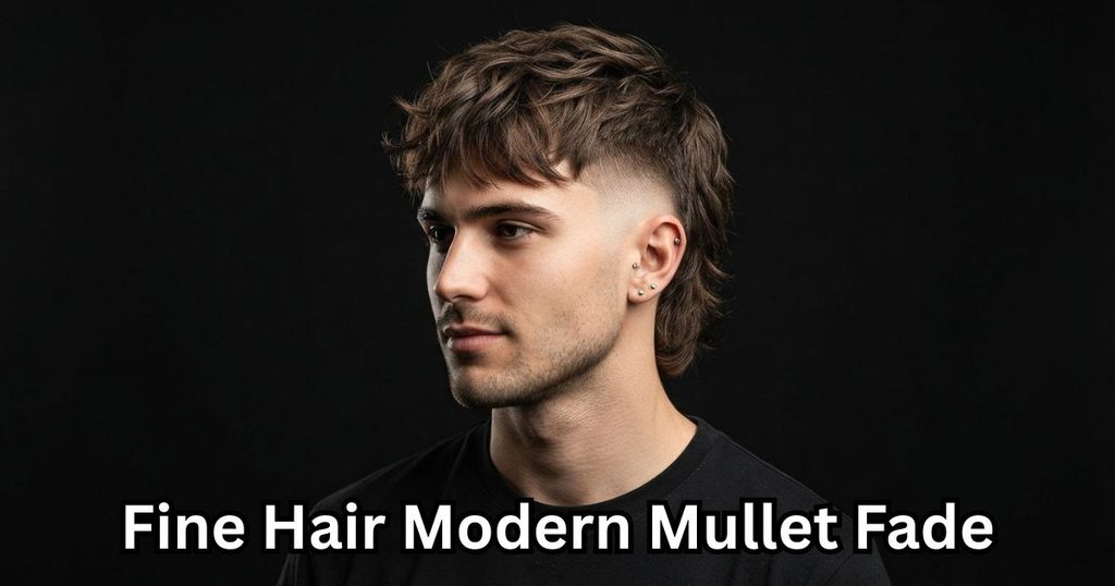 Fine Hair Modern Mullet Fade
