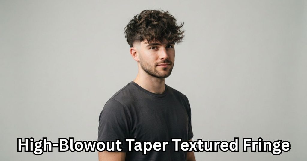High-Blowout Taper Textured Fringe