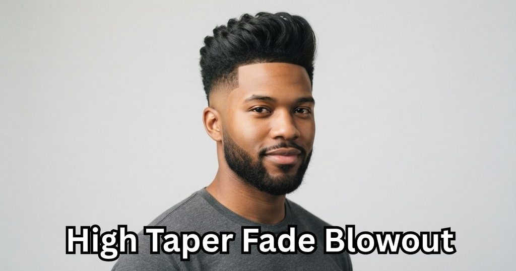 High Taper Fade Blowout
