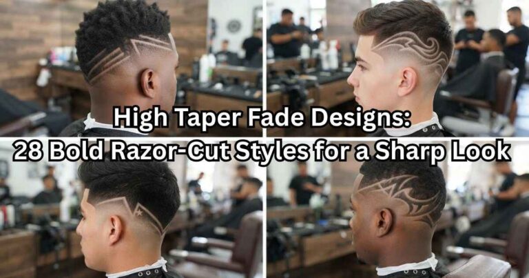 High Taper Fade Designs: 28 Bold Razor-Cut Styles for a Sharp Look 