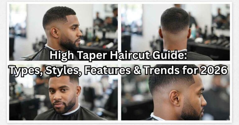 High Taper Haircut Guide: Types, Styles, Features & Trends for 2026 