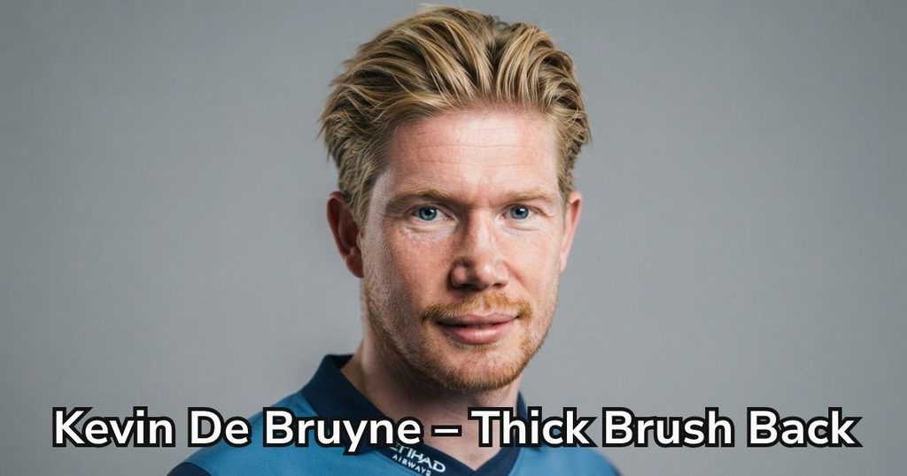 Kevin De Bruyne – Thick Brush Back