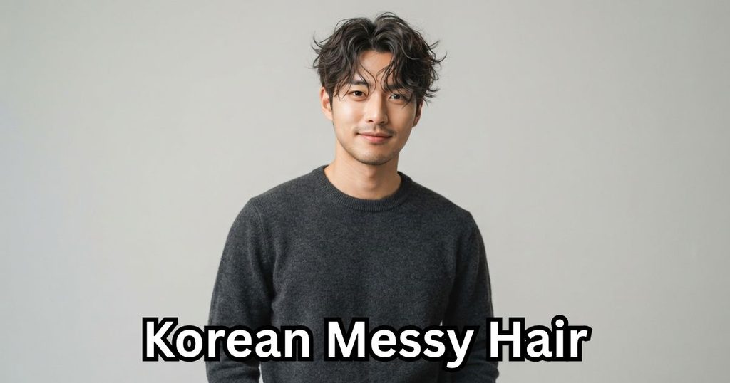 Korean Messy Hair