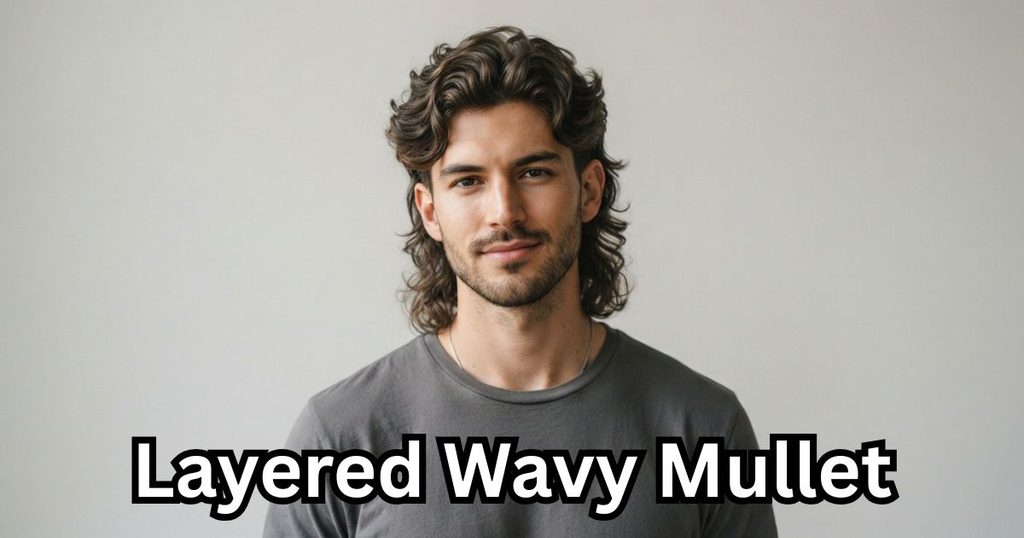 Layered Wavy Mullet