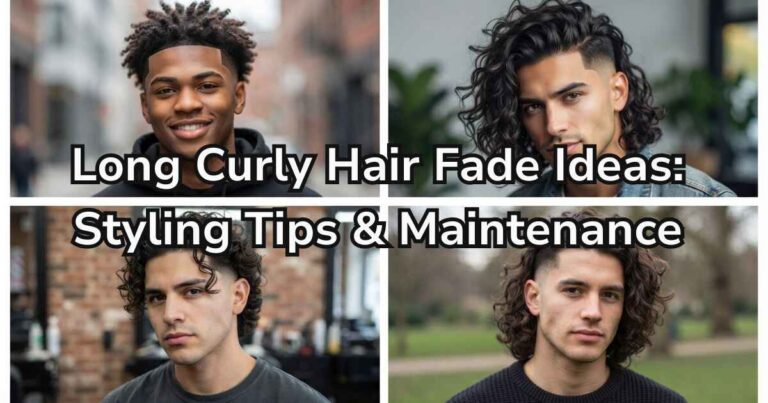 Long Curly Hair Fade Ideas: Styling Tips & Maintenance 