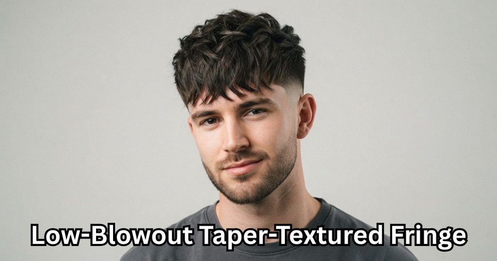 Low-Blowout Taper-Textured Fringe