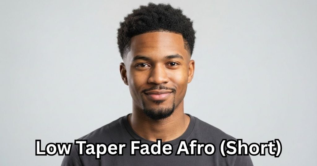 Low Taper Fade Afro (Short)