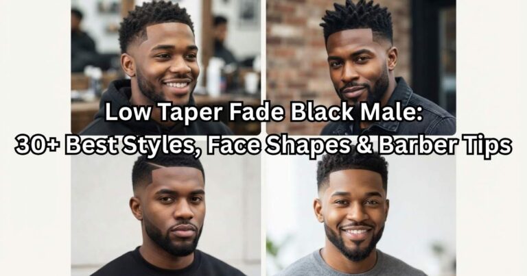 Low Taper Fade Black Male: 30+ Best Styles, Face Shapes & Barber Tips 