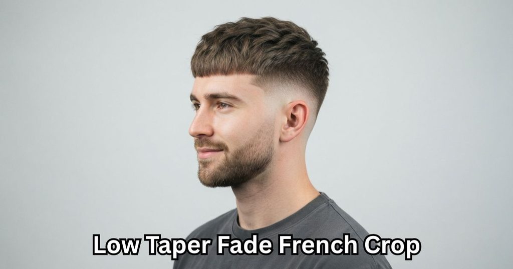Low Taper Fade French Crop