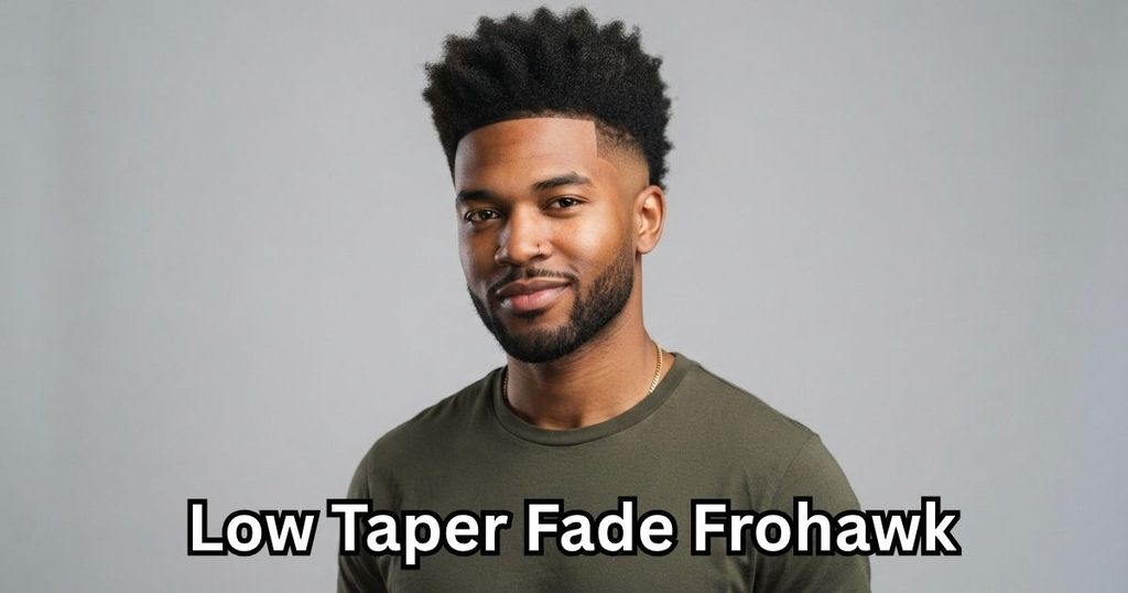 Low Taper Fade Frohawk