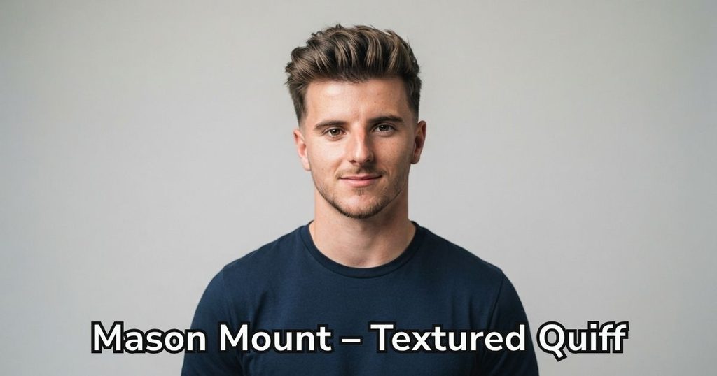Mason Mount – Textured Quiff