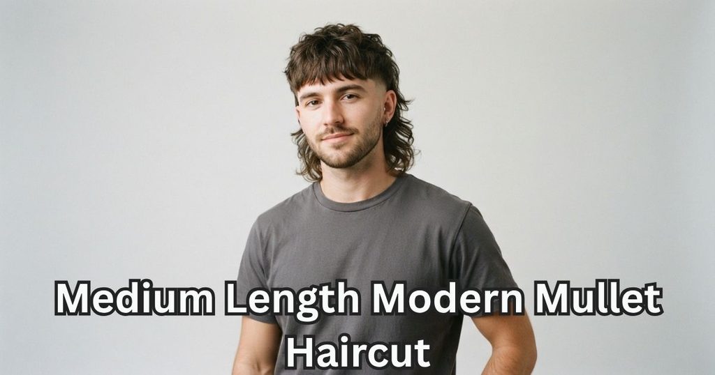 Medium Length Modern Mullet Haircut