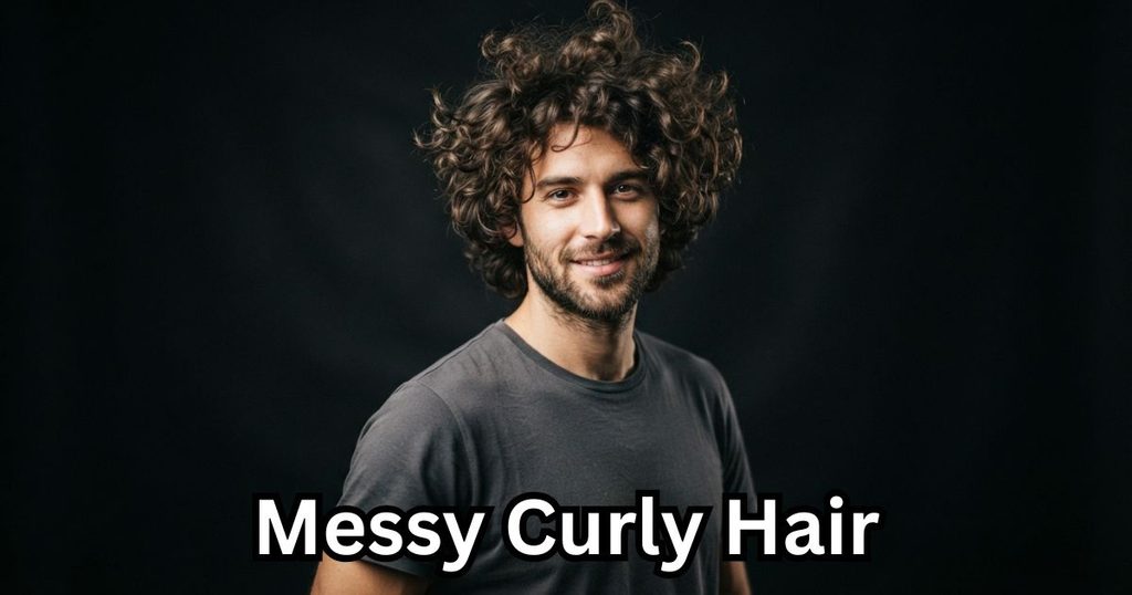 Messy Curly Hair