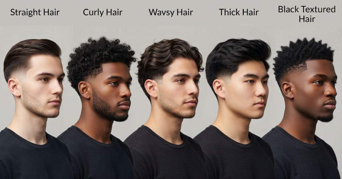 Mid Drop Fade by Hair Type