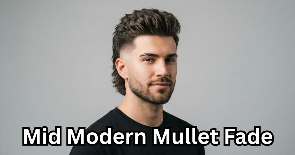 Mid Modern Mullet Fade