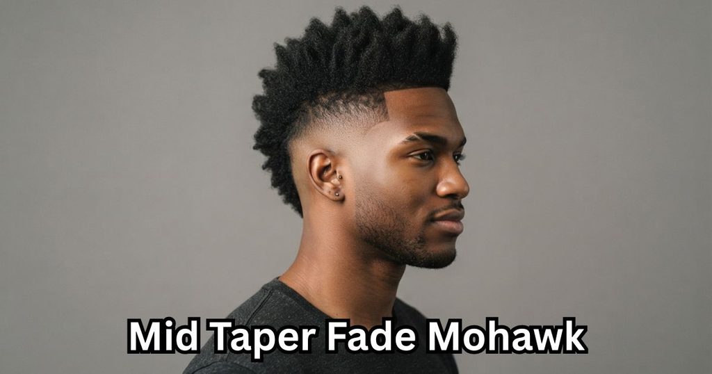 Mid Taper Fade Mohawk