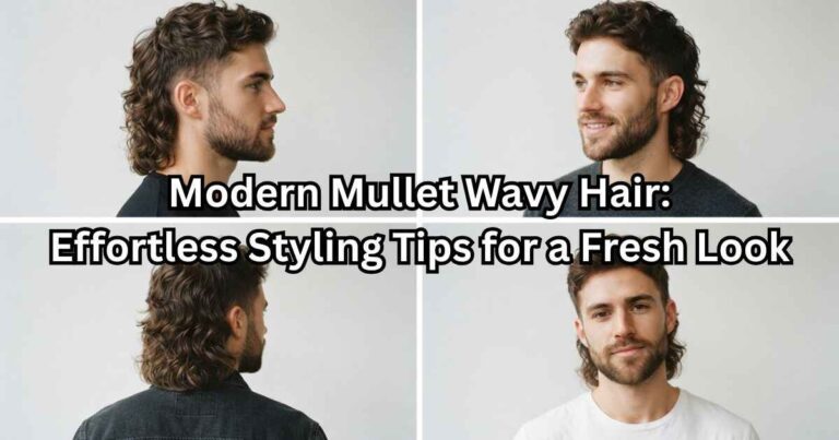 Modern Mullet Wavy Hair: Effortless Styling Tips for a Fresh Look 