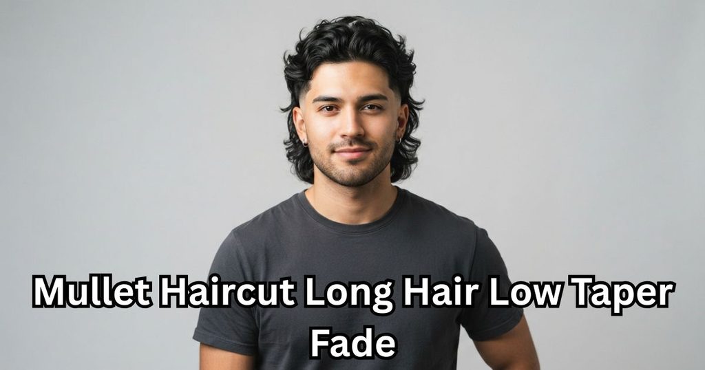 Mullet Haircut Long Hair Low Taper Fade