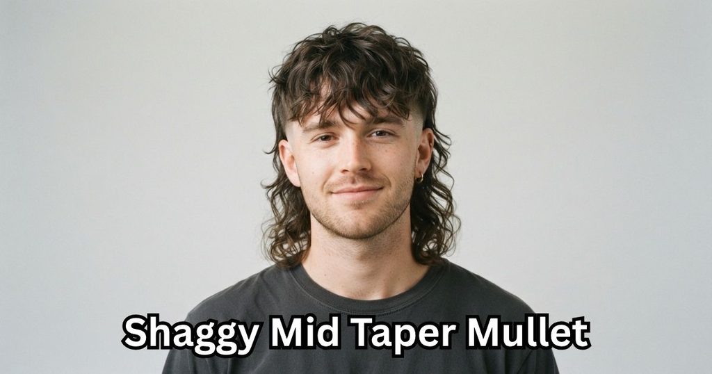 Shaggy Mid Taper Mullet